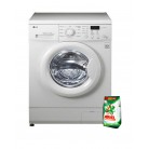 LG Automatic Front Loader Washing Machine (WM 10C3L) + Free 1Kg Ariel Detergent